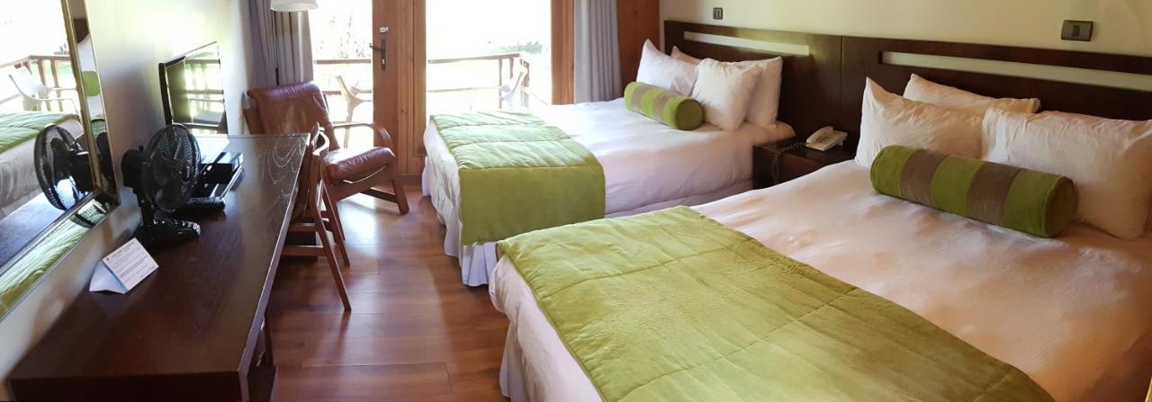 Hotel Y Cabanas Las Mellizas - Caja Los Andes ロサンゼルス エクステリア 写真