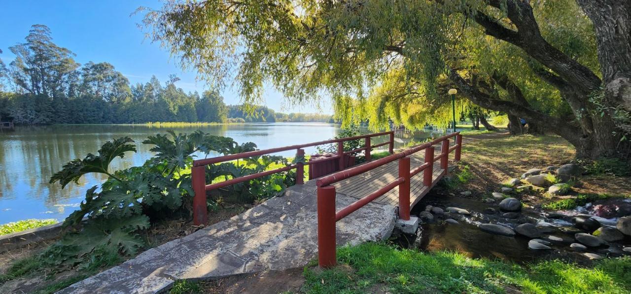 Hotel Y Cabanas Las Mellizas - Caja Los Andes ロサンゼルス エクステリア 写真